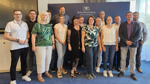 DSTG-Mitglieder im HPR beim Finanzministerium Baden-Württemberg Gruppenfoto
